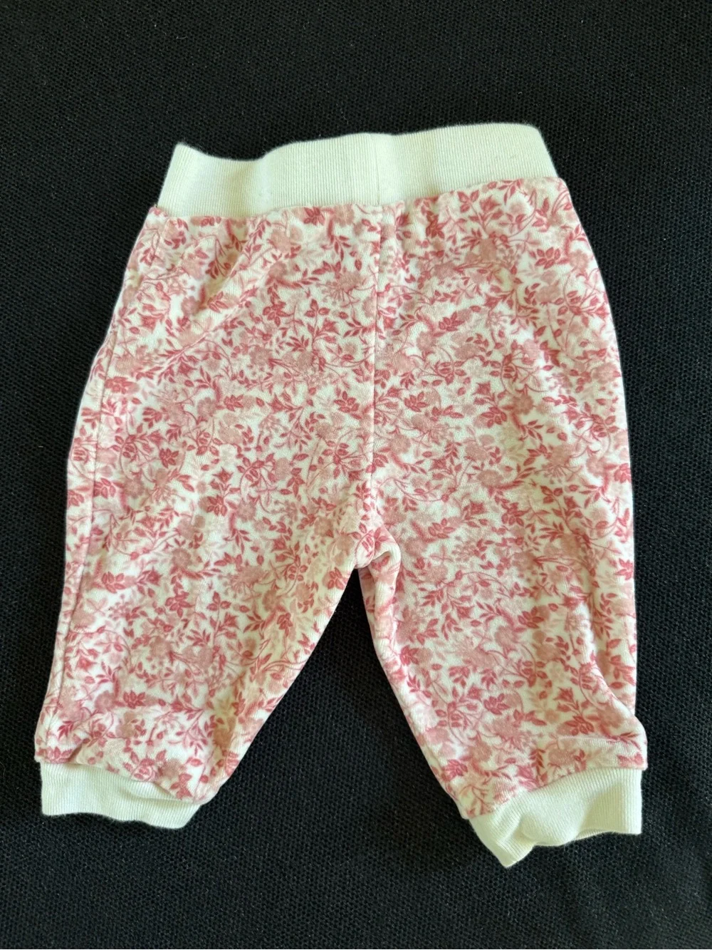 Ralph Lauren Terry Pink Floral Hoodie & Jogger Set 6m